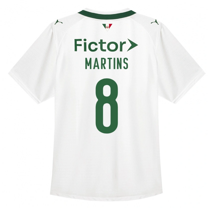 Danxen Herren Diany Martins #8 Grün Weiß Auswärtstrikot Trikot 2026/27 T-Shirt