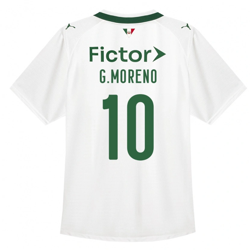 Danxen Herren Gerardo Moreno #10 Grün Weiß Auswärtstrikot Trikot 2026/27 T-Shirt