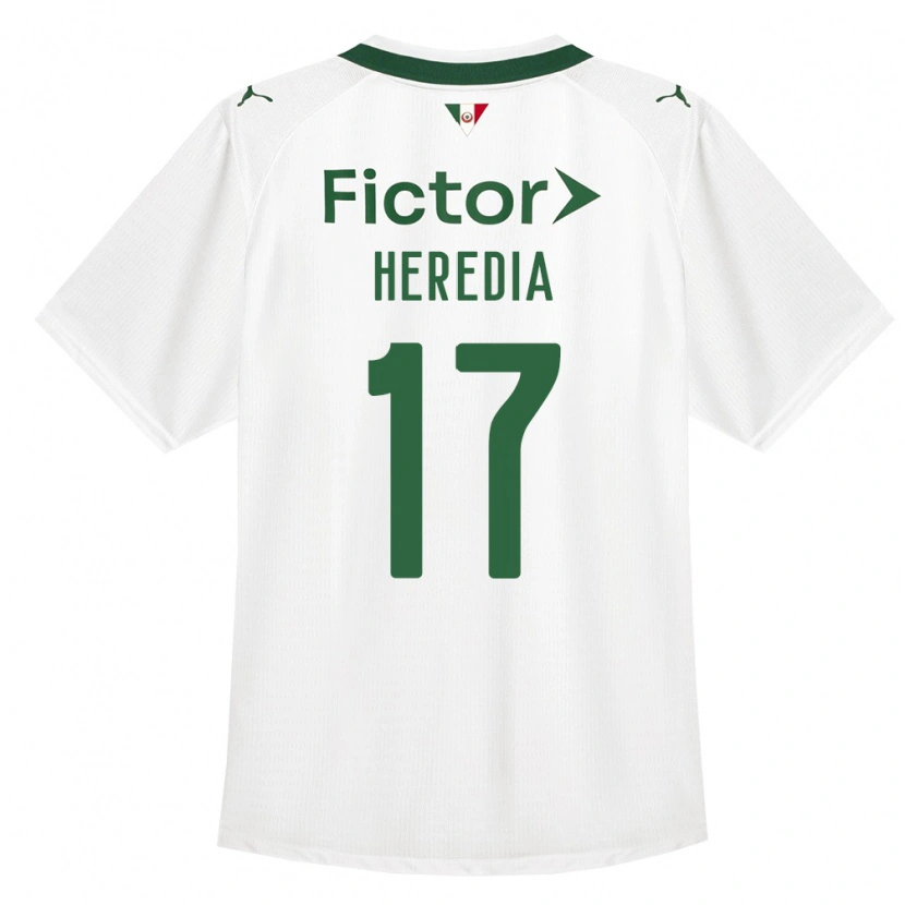 Danxen Herren Jesus Heredia #17 Grün Weiß Auswärtstrikot Trikot 2026/27 T-Shirt