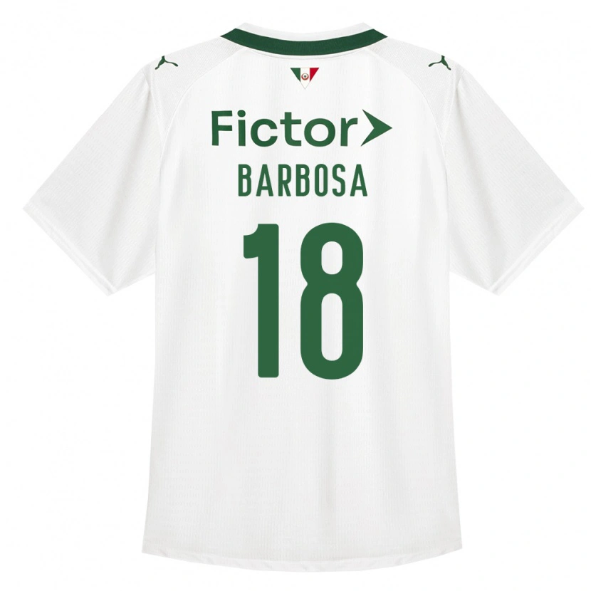 Danxen Herren Danilo Barbosa #18 Grün Weiß Auswärtstrikot Trikot 2026/27 T-Shirt