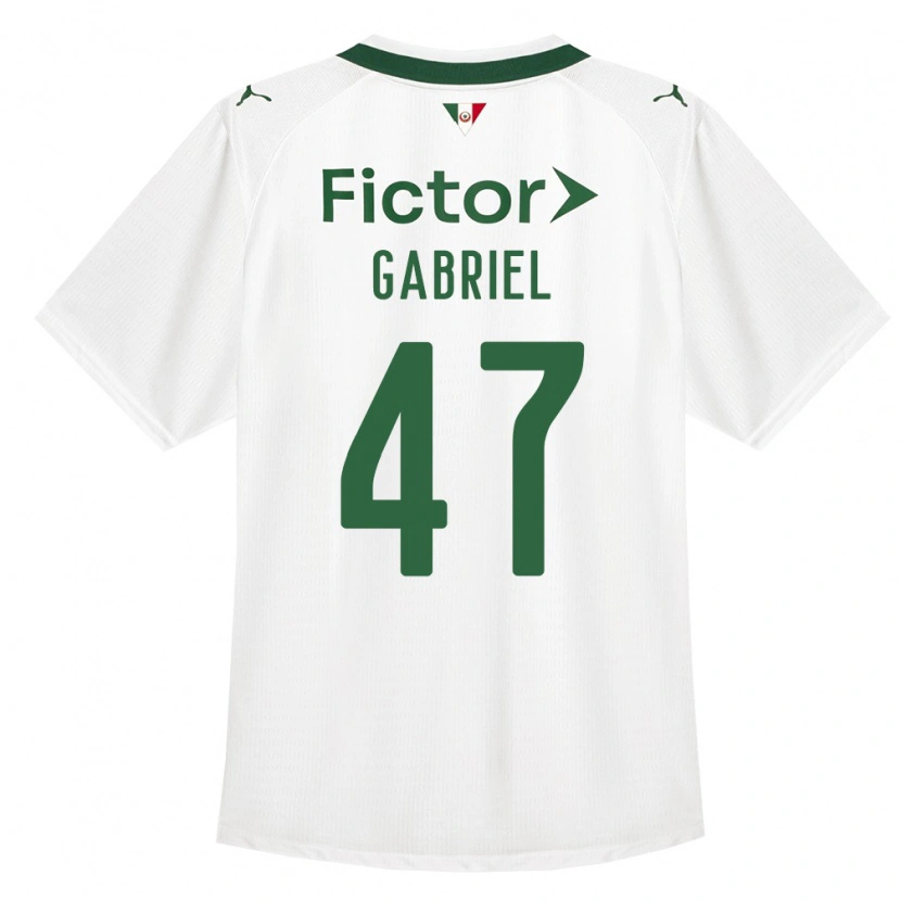 Danxen Herren Victor Gabriel #47 Grün Weiß Auswärtstrikot Trikot 2026/27 T-Shirt