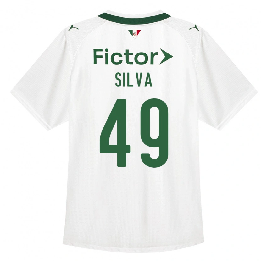 Danxen Herren Gabriel Silva #49 Grün Weiß Auswärtstrikot Trikot 2026/27 T-Shirt