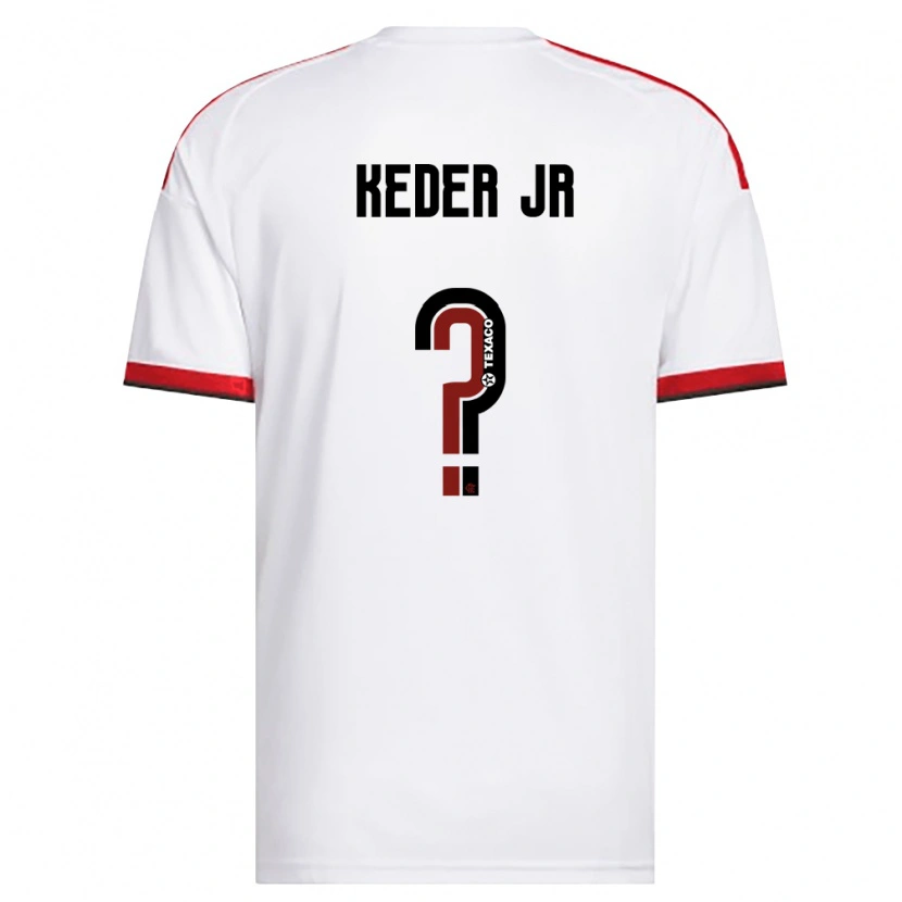Danxen Herren Keder Jr #0 Weiß Rot Schwarz Auswärtstrikot Trikot 2026/27 T-Shirt