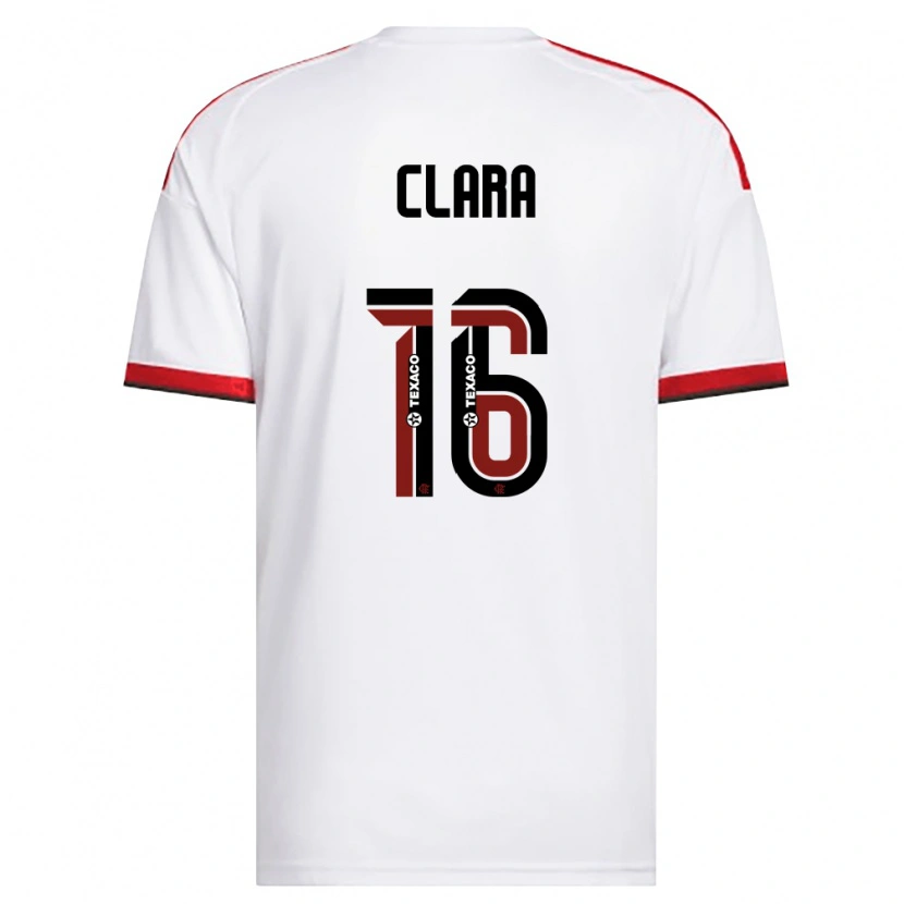 Danxen Herren Ana Clara #16 Weiß Rot Schwarz Auswärtstrikot Trikot 2026/27 T-Shirt