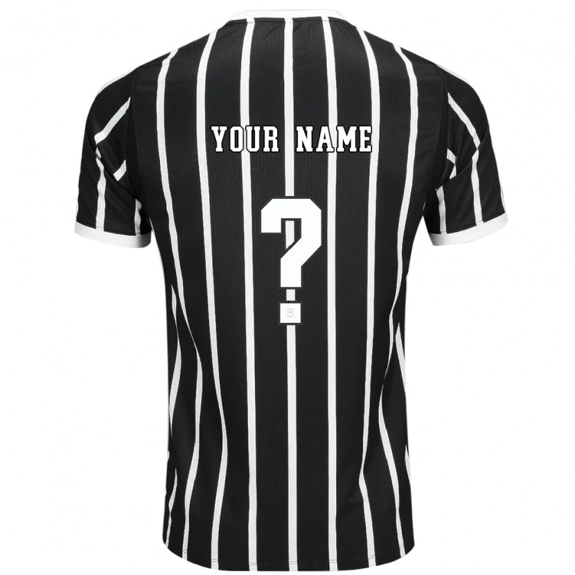 Danxen Herren Ihren Namen #0 Schwarz Weiß Rot Auswärtstrikot Trikot 2026/27 T-Shirt