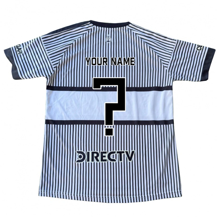 Danxen Herren Ihren Namen #0 Weiß Schwarz Gelb Auswärtstrikot Trikot 2026/27 T-Shirt