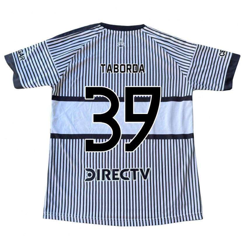 Danxen Herren Vicente Taborda #39 Weiß Schwarz Gelb Auswärtstrikot Trikot 2026/27 T-Shirt