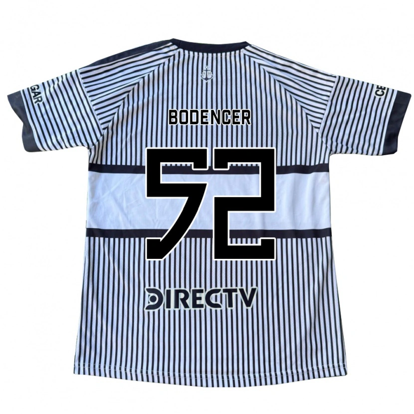 Danxen Herren Erik Bodencer #52 Weiß Schwarz Gelb Auswärtstrikot Trikot 2026/27 T-Shirt