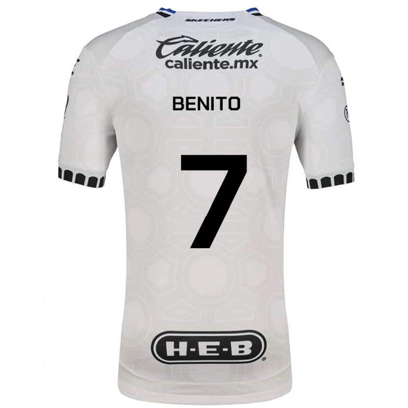 Danxen Herren Iker Benito #7 Weiß Schwarz Blau Heimtrikot Trikot 2026/27 T-Shirt