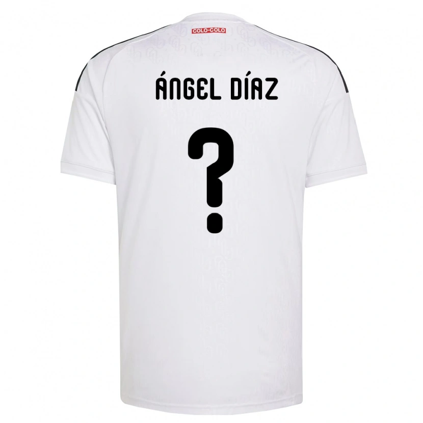 Danxen Damen Ángel Díaz #0 Weiß Schwarz Heimtrikot Trikot 2026/27 T-Shirt