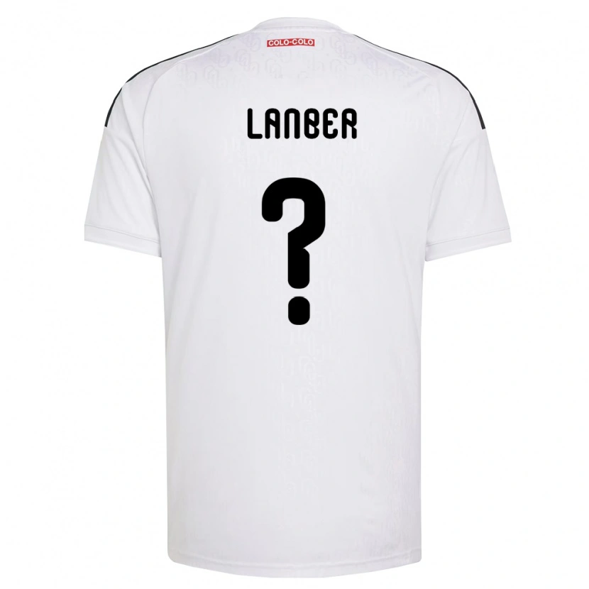 Danxen Damen Maximiliano Lanber #0 Weiß Schwarz Heimtrikot Trikot 2026/27 T-Shirt