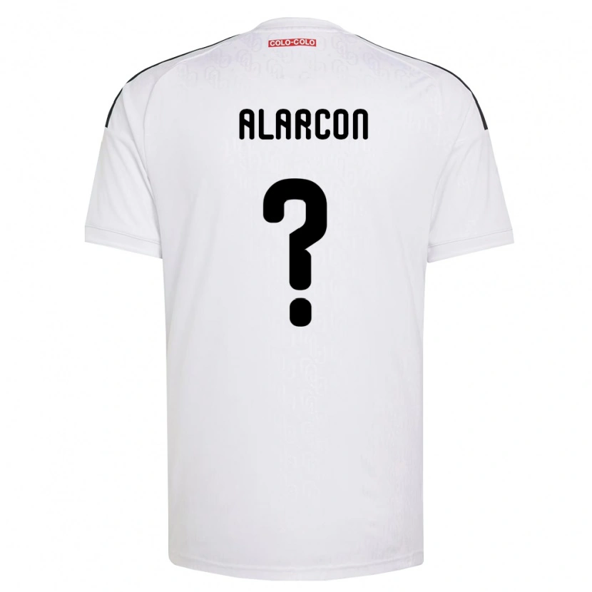 Danxen Damen Cristian Alarcón #0 Weiß Schwarz Heimtrikot Trikot 2026/27 T-Shirt