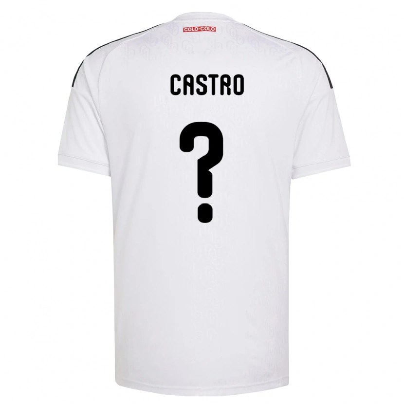 Danxen Damen Benjamín Castro #0 Weiß Schwarz Heimtrikot Trikot 2026/27 T-Shirt