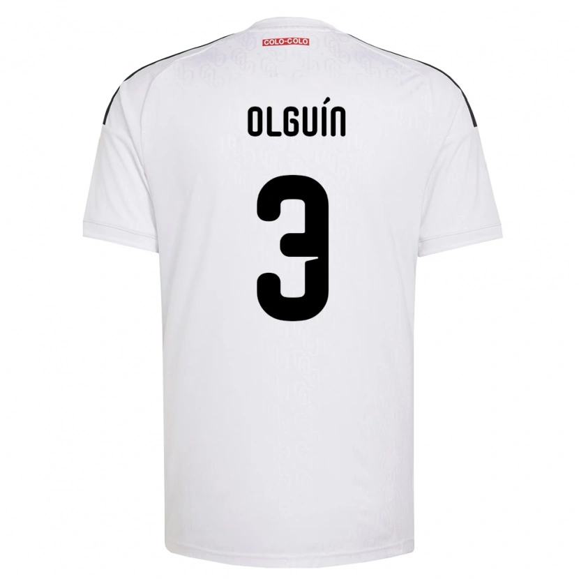 Danxen Damen Alonso Olguín #3 Weiß Schwarz Heimtrikot Trikot 2026/27 T-Shirt
