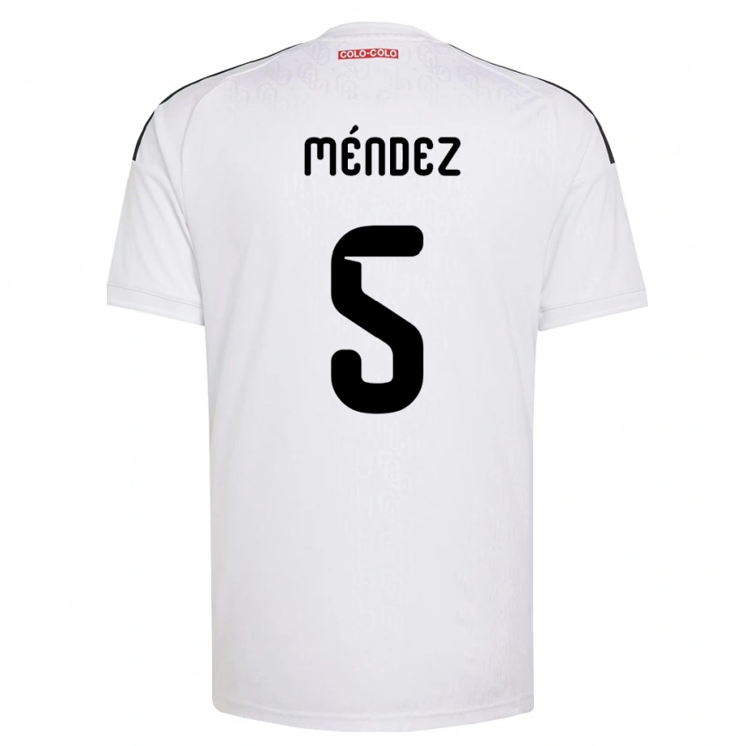 Danxen Damen Víctor Méndez #5 Weiß Schwarz Heimtrikot Trikot 2026/27 T-Shirt