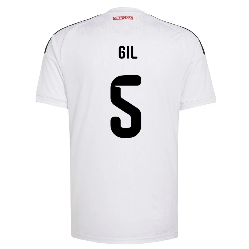 Danxen Damen Leonardo Gil #5 Weiß Schwarz Heimtrikot Trikot 2026/27 T-Shirt