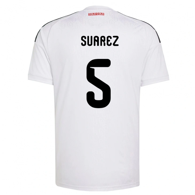 Danxen Damen Nicolás Suarez #5 Weiß Schwarz Heimtrikot Trikot 2026/27 T-Shirt