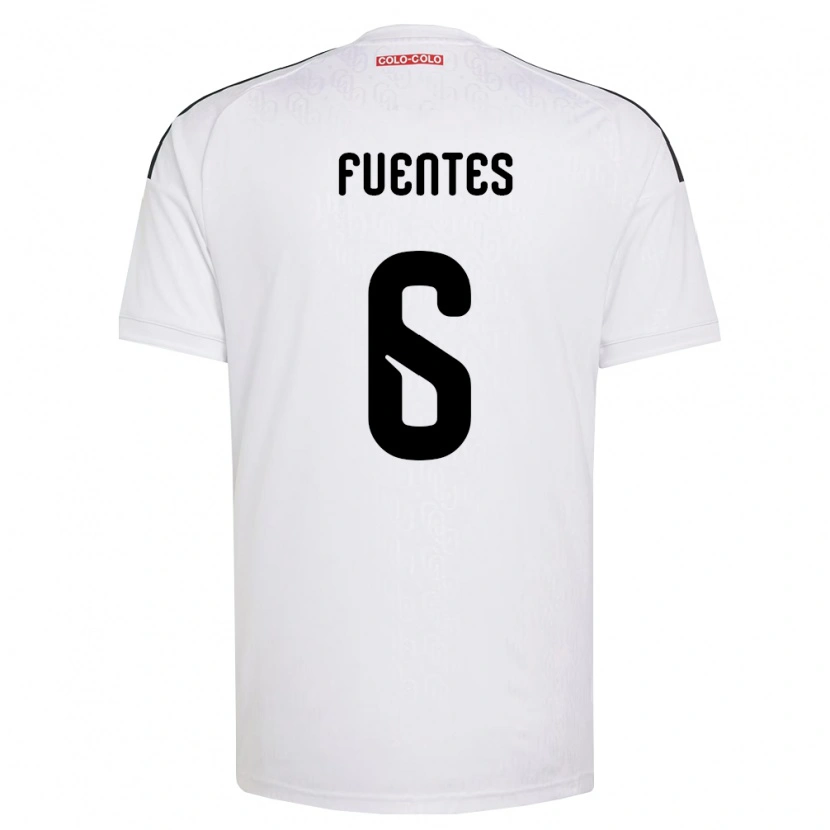 Danxen Damen César Fuentes #6 Weiß Schwarz Heimtrikot Trikot 2026/27 T-Shirt