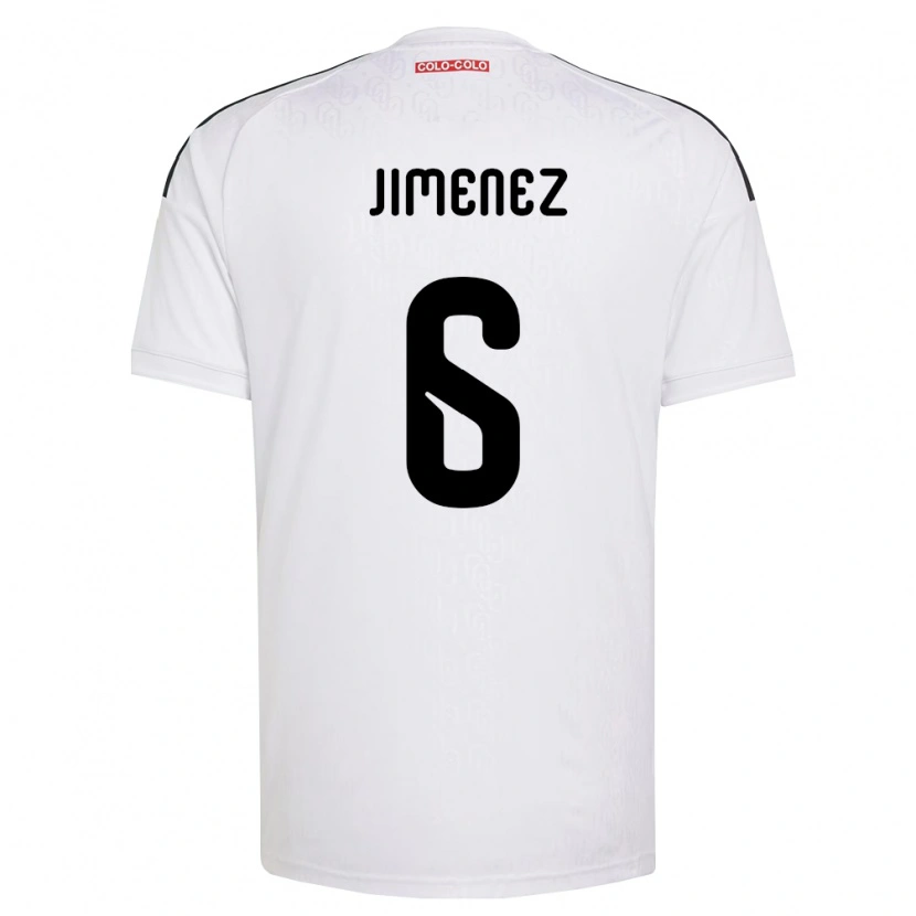 Danxen Damen Yastin Jiménez #6 Weiß Schwarz Heimtrikot Trikot 2026/27 T-Shirt