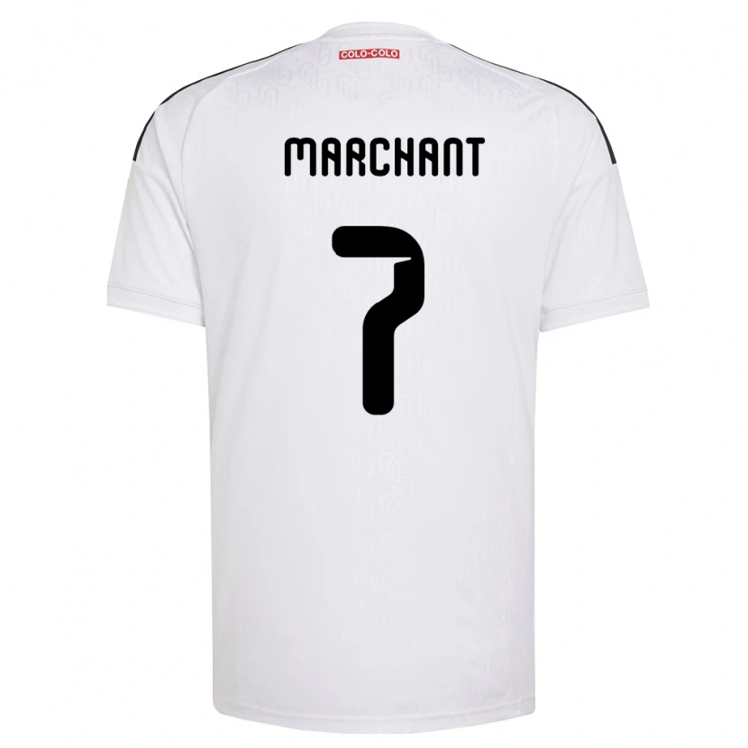 Danxen Damen Francisco Marchant #7 Weiß Schwarz Heimtrikot Trikot 2026/27 T-Shirt
