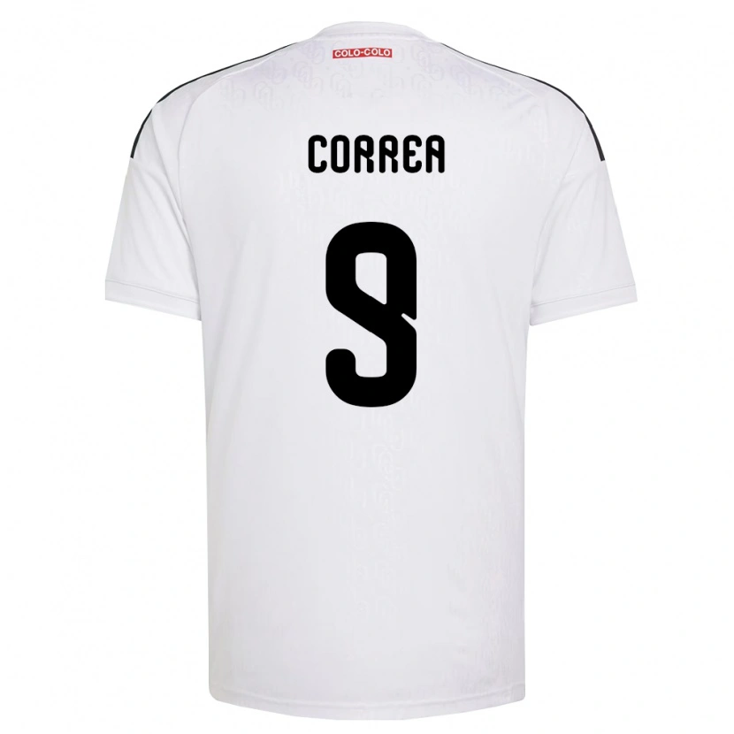 Danxen Damen Javier Correa #9 Weiß Schwarz Heimtrikot Trikot 2026/27 T-Shirt