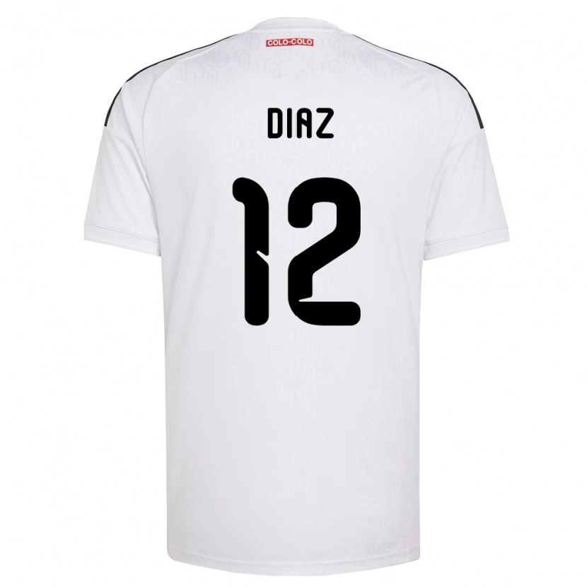 Danxen Damen Javiera Díaz #12 Weiß Schwarz Heimtrikot Trikot 2026/27 T-Shirt
