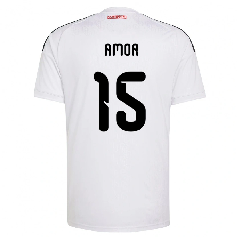 Danxen Damen Emiliano Amor #15 Weiß Schwarz Heimtrikot Trikot 2026/27 T-Shirt
