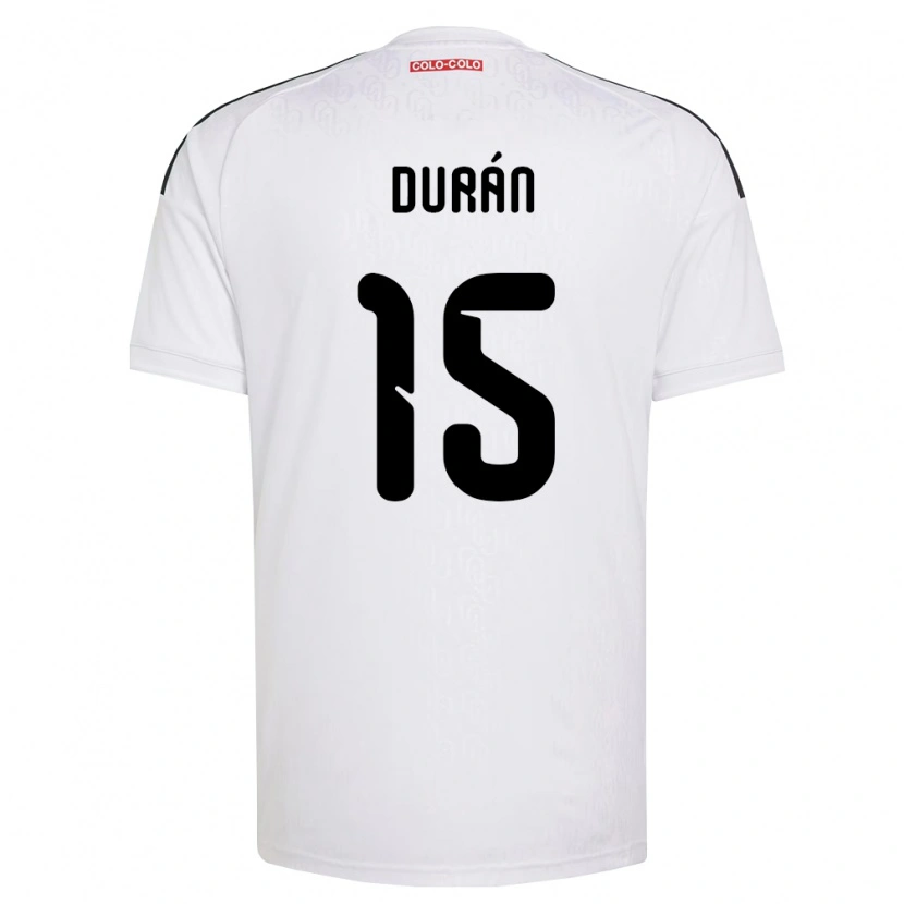 Danxen Damen José Durán #15 Weiß Schwarz Heimtrikot Trikot 2026/27 T-Shirt