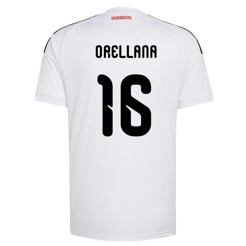 Danxen Damen Matías Orellana #16 Weiß Schwarz Heimtrikot Trikot 2026/27 T-Shirt