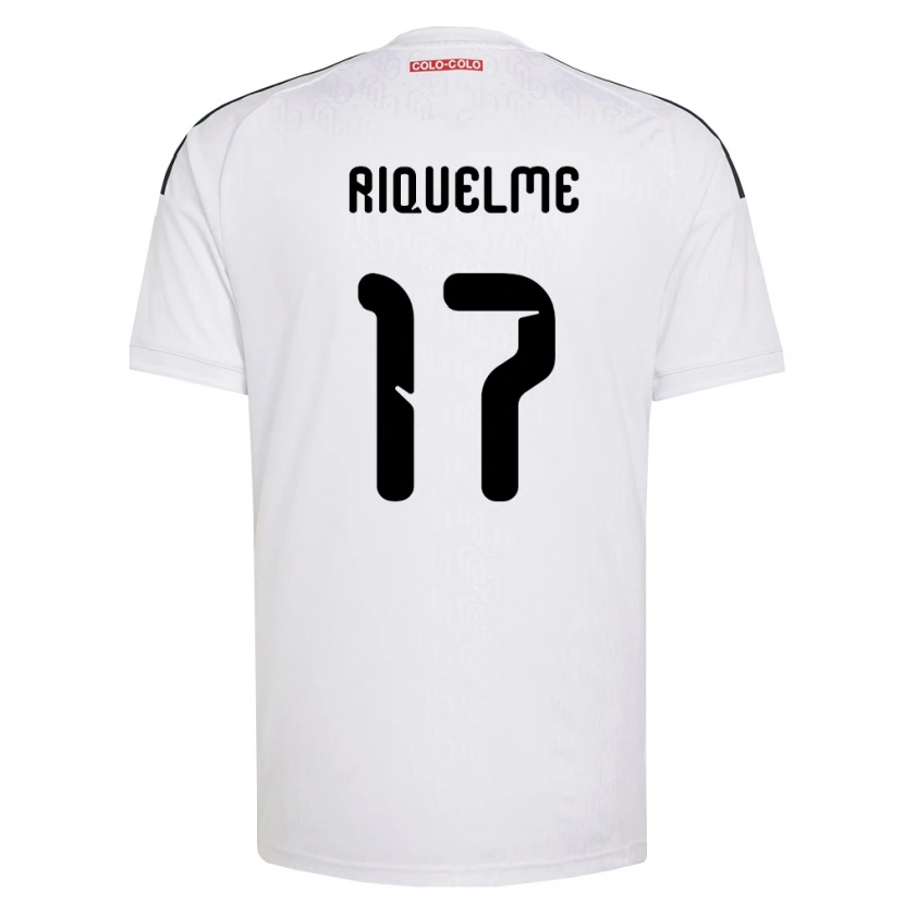 Danxen Damen Cristián Riquelme #17 Weiß Schwarz Heimtrikot Trikot 2026/27 T-Shirt