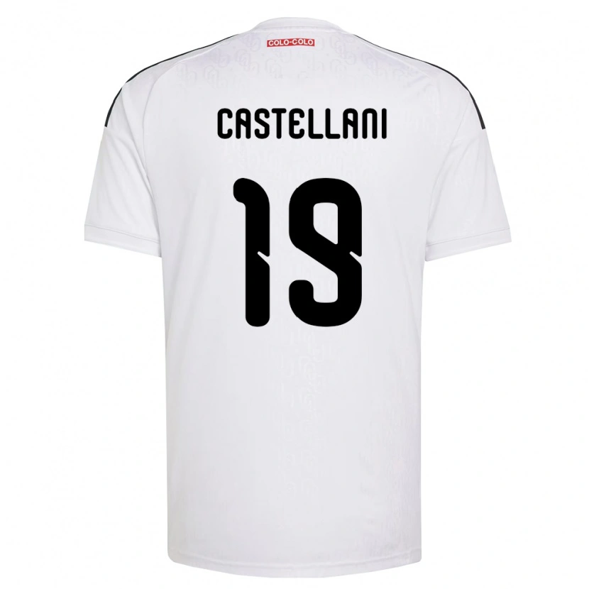Danxen Damen Gonzalo Castellani #19 Weiß Schwarz Heimtrikot Trikot 2026/27 T-Shirt