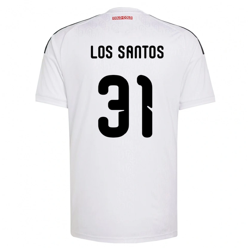 Danxen Damen Matías De Los Santos #31 Weiß Schwarz Heimtrikot Trikot 2026/27 T-Shirt
