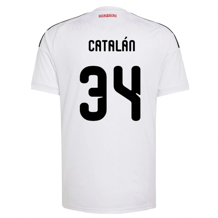 Danxen Damen Rodrigo Catalán #34 Weiß Schwarz Heimtrikot Trikot 2026/27 T-Shirt