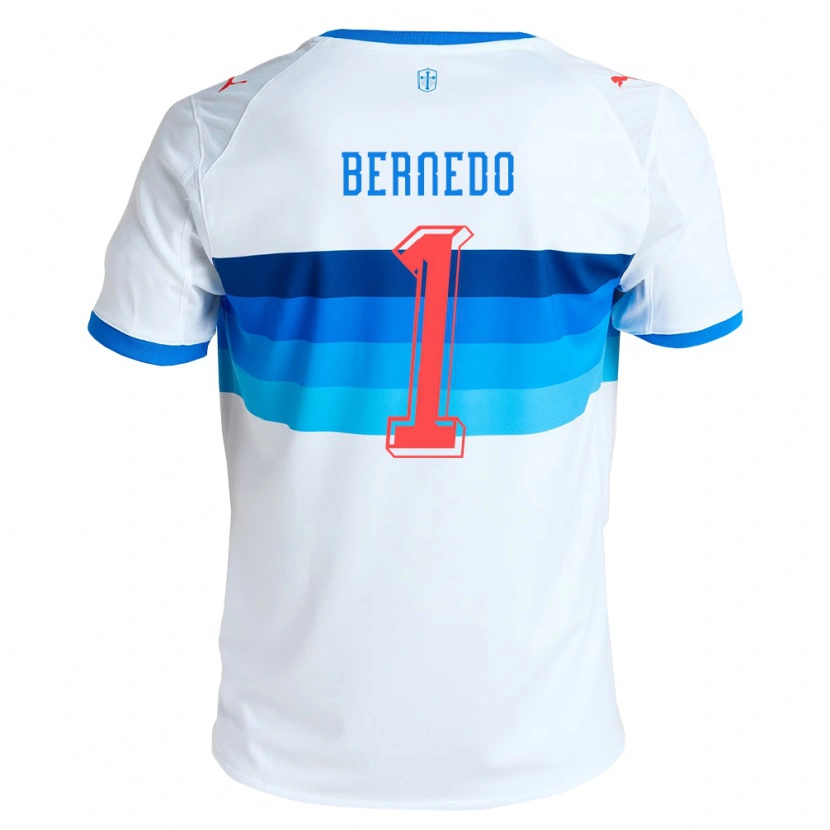 Danxen Damen Vicente Bernedo #1 Weiß Himmelblau Heimtrikot Trikot 2026/27 T-Shirt