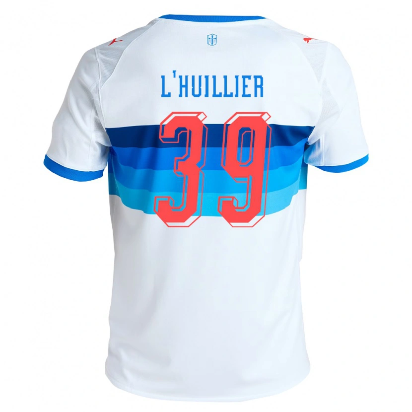 Danxen Damen Nicolás L'huillier #39 Weiß Himmelblau Heimtrikot Trikot 2026/27 T-Shirt