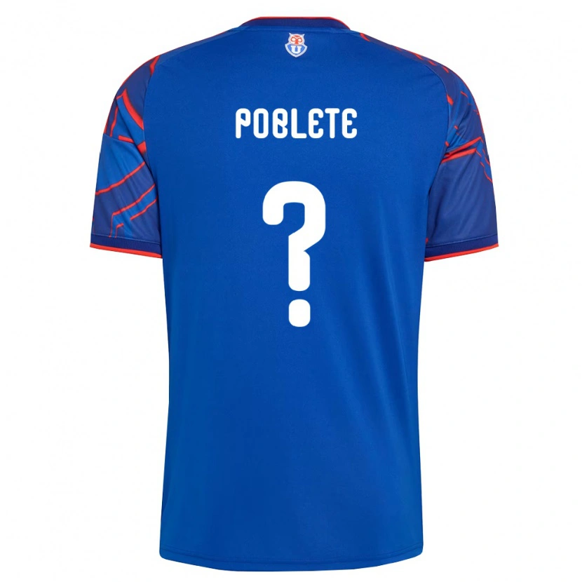 Danxen Damen José Poblete #0 Königsblau Rot Heimtrikot Trikot 2026/27 T-Shirt