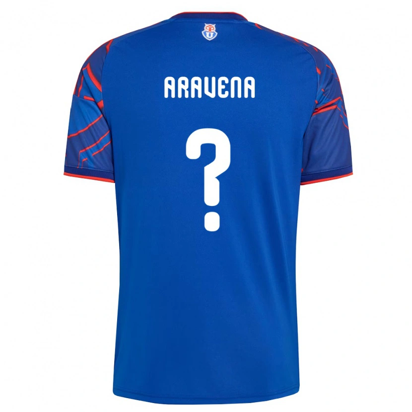 Danxen Damen Benjamín Aravena #0 Königsblau Rot Heimtrikot Trikot 2026/27 T-Shirt