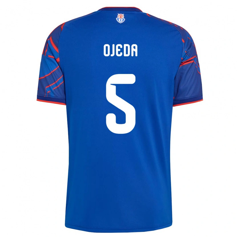 Danxen Damen Emmanuel Ojeda #5 Königsblau Rot Heimtrikot Trikot 2026/27 T-Shirt
