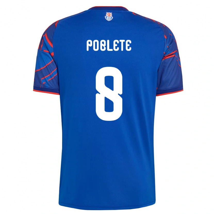 Danxen Damen Israel Poblete #8 Königsblau Rot Heimtrikot Trikot 2026/27 T-Shirt
