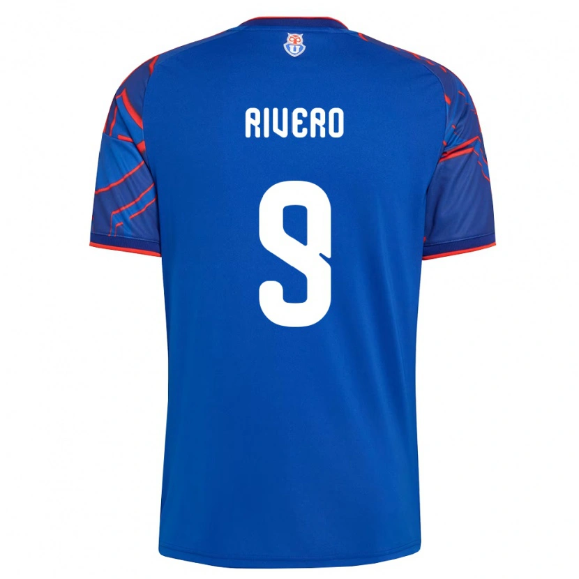 Danxen Damen Octavio Rivero #9 Königsblau Rot Heimtrikot Trikot 2026/27 T-Shirt