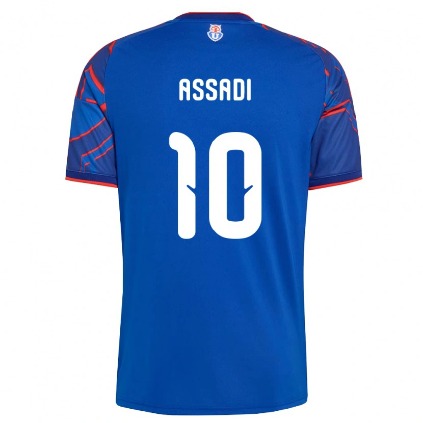 Danxen Damen Lucas Assadi #10 Königsblau Rot Heimtrikot Trikot 2026/27 T-Shirt