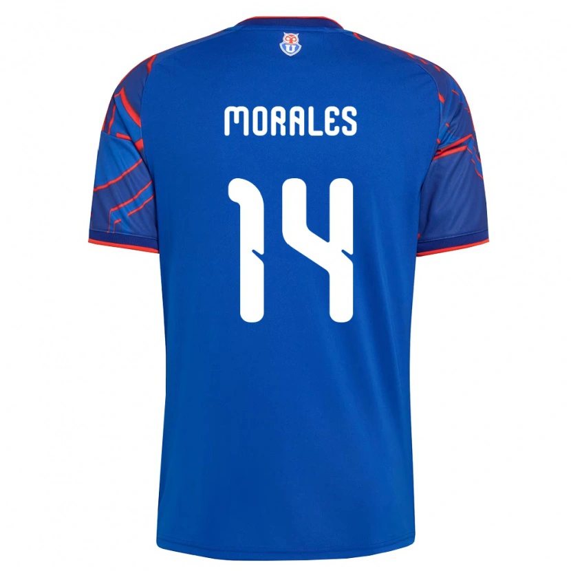 Danxen Damen Marcelo Morales #14 Königsblau Rot Heimtrikot Trikot 2026/27 T-Shirt