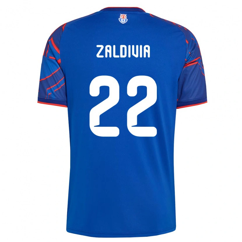Danxen Damen Matías Zaldivia #22 Königsblau Rot Heimtrikot Trikot 2026/27 T-Shirt