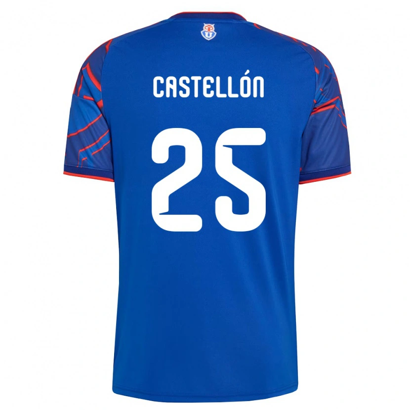 Danxen Damen Gabriel Castellón #25 Königsblau Rot Heimtrikot Trikot 2026/27 T-Shirt