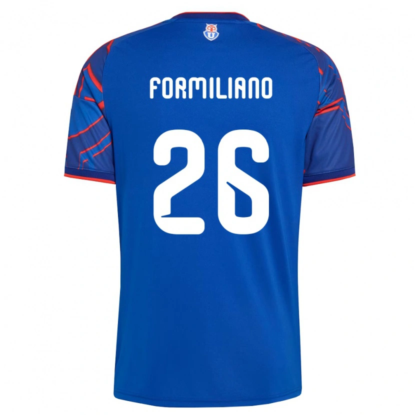 Danxen Damen Fabricio Formiliano #26 Königsblau Rot Heimtrikot Trikot 2026/27 T-Shirt