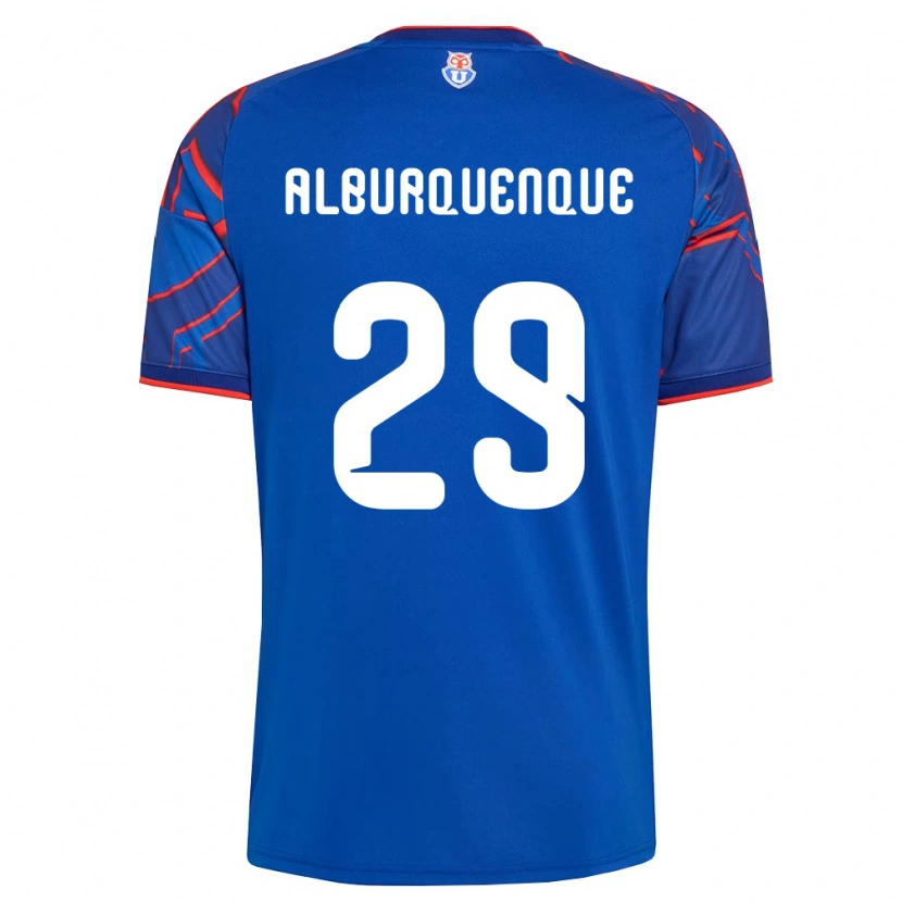 Danxen Damen José Alburquenque #29 Königsblau Rot Heimtrikot Trikot 2026/27 T-Shirt
