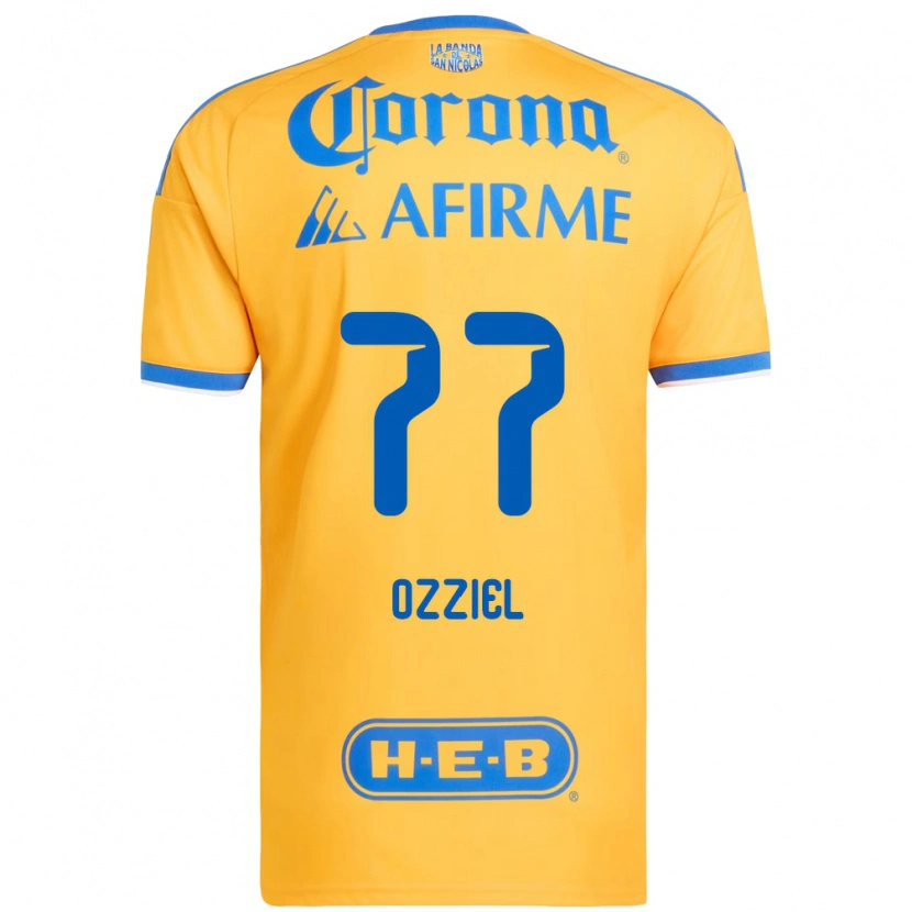 Danxen Damen Ozziel Herrera #77 Gelb Blau Heimtrikot Trikot 2026/27 T-Shirt