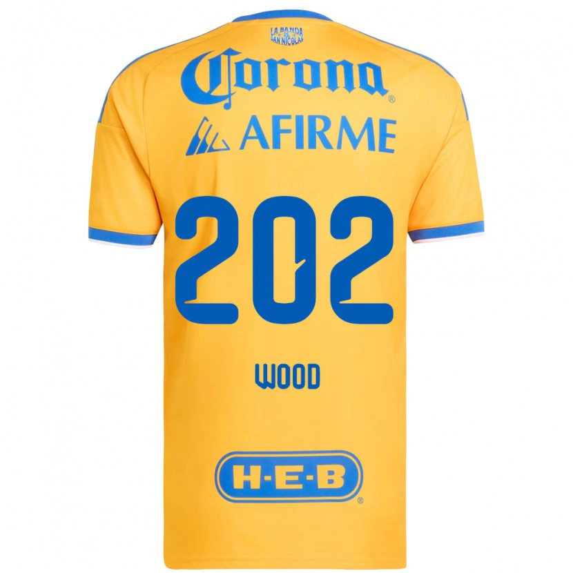 Danxen Damen Yael Wood #202 Gelb Blau Heimtrikot Trikot 2026/27 T-Shirt