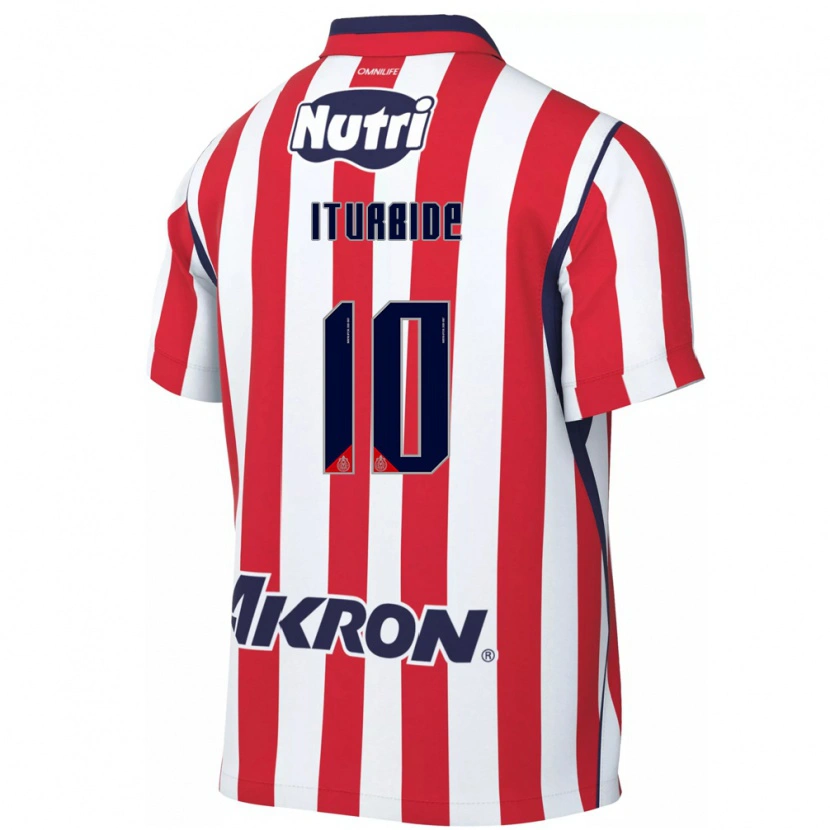 Danxen Damen Adriana Iturbide #10 Rot Weiß Heimtrikot Trikot 2026/27 T-Shirt