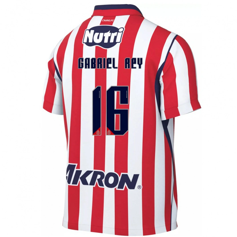 Danxen Damen Luis Gabriel Rey #16 Rot Weiß Heimtrikot Trikot 2026/27 T-Shirt